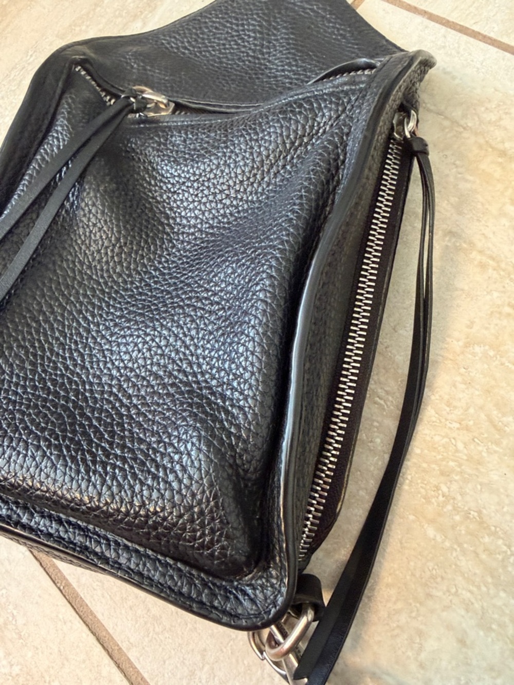 Rag & Bone Elliot Sling Pack Leather Crossbody Bag - Picture 5 of 16